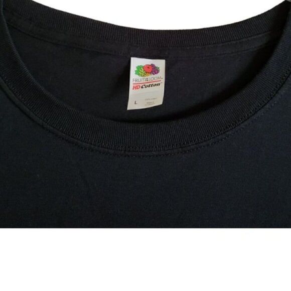 Fruit of the Loom Milwaukee Pride Men's Black T-Shirt Size Large - Picture 4 of 4